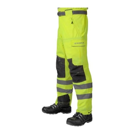 Delta Plus Delta Plus ArborPants Chainsaw Pants ISEA-ANSI 107, Class 3 High Visibility, Large, 34inL WELJEAP2L34